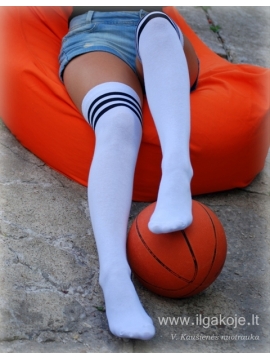Kojinės virš kelių "Ladies Athletic Socks"